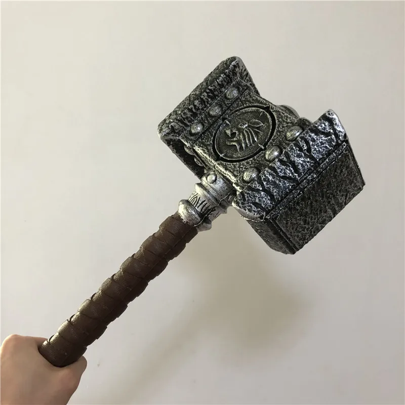 Orc 1:1 Orc Hammer 54 см уничтожитель молоток оружие игра ролевой косплей безопасный PU материал фигурка модель детский подарок