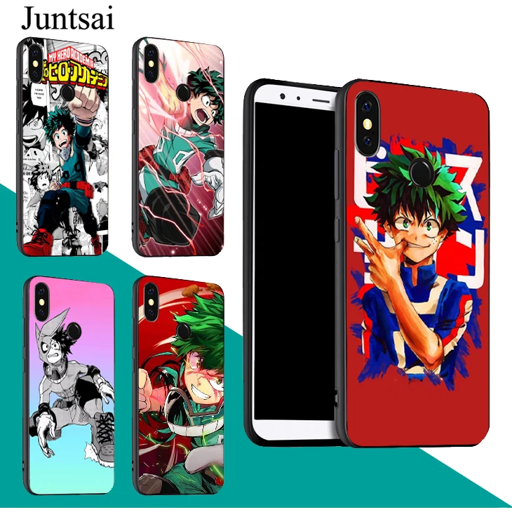 Чехол Boku no Hero academic Izuku для Redmi Note 9 Pro 9S 8T 8 9A 9C Mi 9T 10 Lite POCO X3 Couqe|Бамперы| |