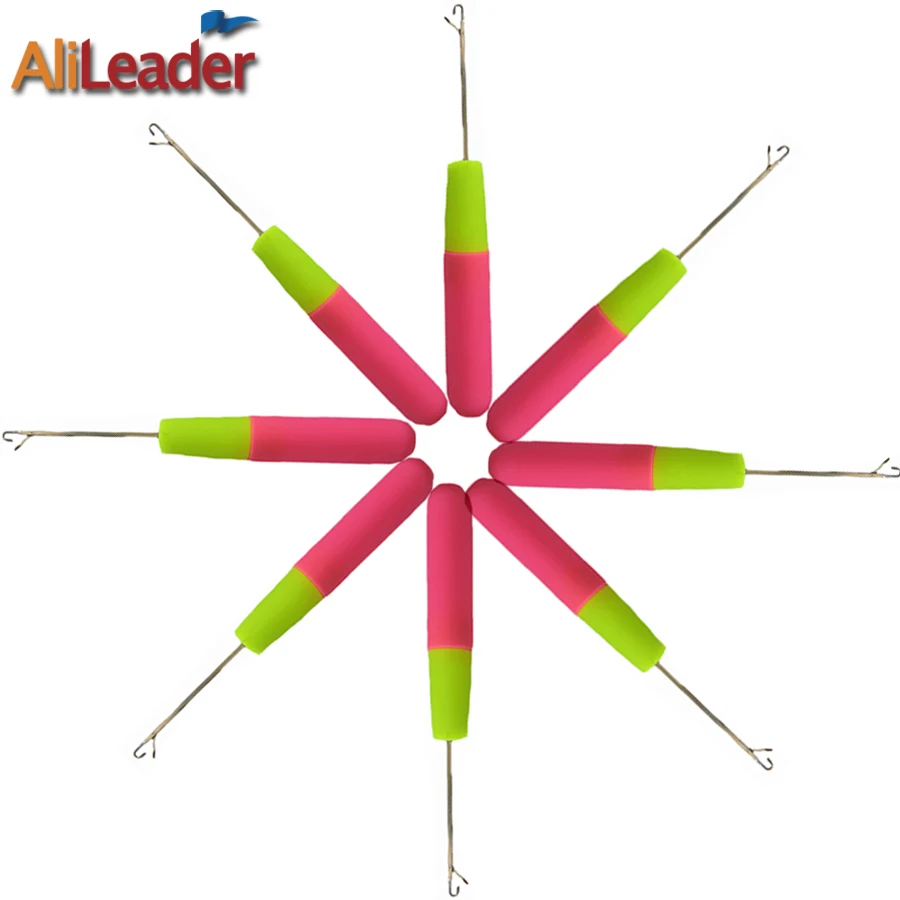 Alileader Ручка инструмент крючком Крючки ткань Вязание вязать кос иглы Ремесло