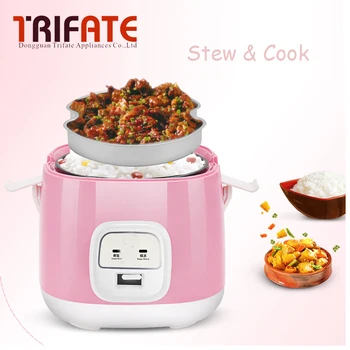 

2 L capacity mechanical one key operation student cooker 400W power fresh color mini rice cooker