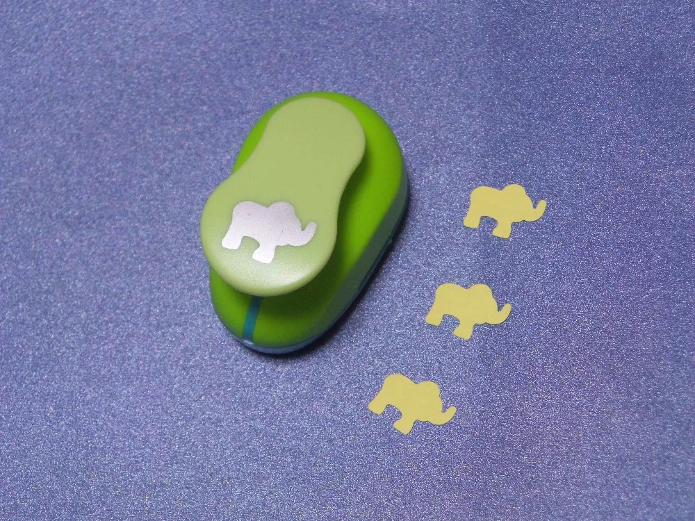 

2-2.5cm diameter elephant cutter EVA foam craft punch paper punch cutter for greeting card handmade ,Scrapbook diy puncher
