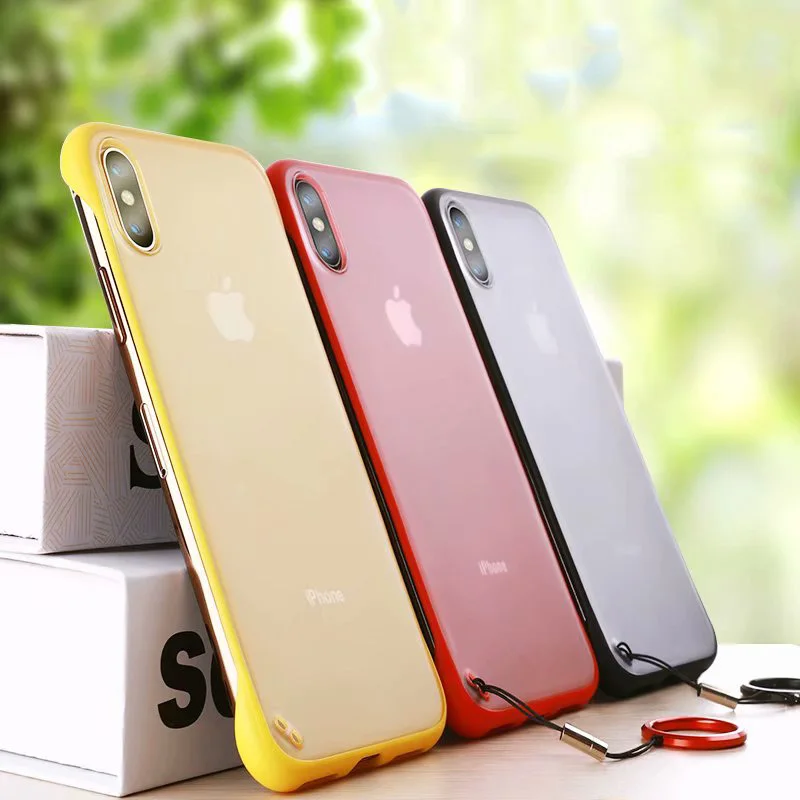 Для iPhone X XS чехол для MAX XR противоударный тонкий PC Coque для iPhone 8 7 Plus 6S 6 Plus чехол прозрачная защита края Funda с ремешком