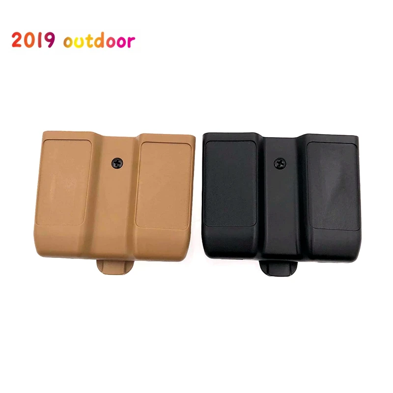 

Quick Draw Double Magazine Mag Pouch Case Stack Pistol Cartridge Clip Holder Duty Belt Mag Box for Colt 1911