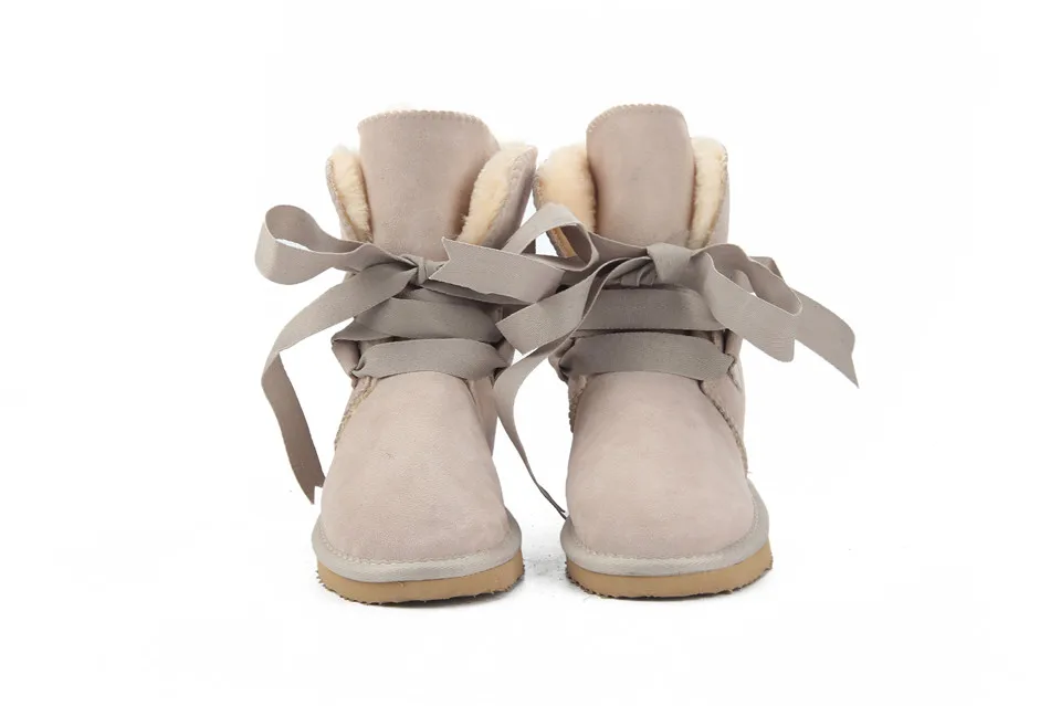 JXANG/Новые модные женские зимние ботинки наивысшего качества зимние ботинки из натуральной кожи теплые женские ботинки 12 цветов обувь США 3-13