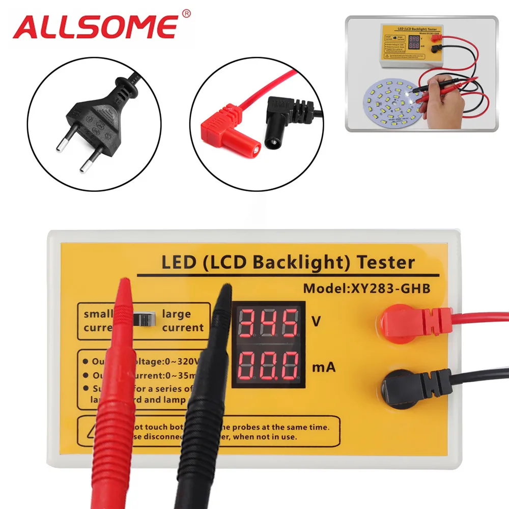 

ALLSOME 0-320V Output All Size LED LCD TV Backlight Tester Meter Tool for LED TV Repair Strips Test Tool HT1777