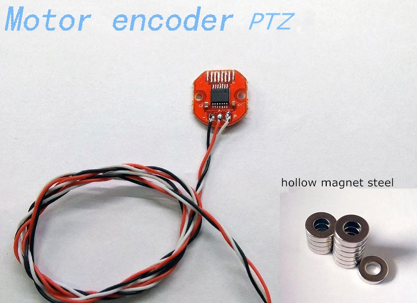 Магнитный энкодер AS5048A, интерфейс PWM/SPI, прецизионный 14bit бесщеточный двигатель PTZ применим