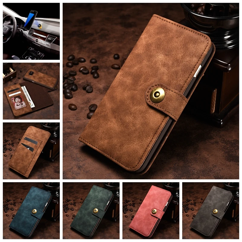 

For Coque Samsung Galaxy S7 Edge Wallet Case 2 in 1 Detachable Leather Magnetic Flip Cover Case for Samsung Galaxy S7 Edge Etui