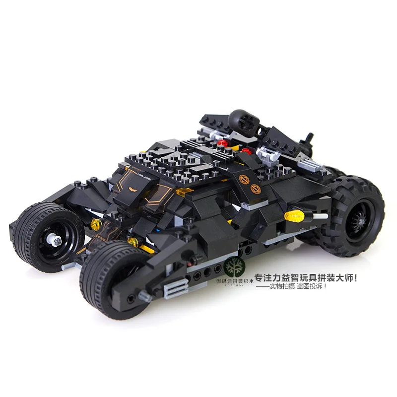 

DG Superheros Batmobile Car Batman Joker Legoings 7105 Model Building Blocks Brick Educational Toys for Kids Christmas Gift