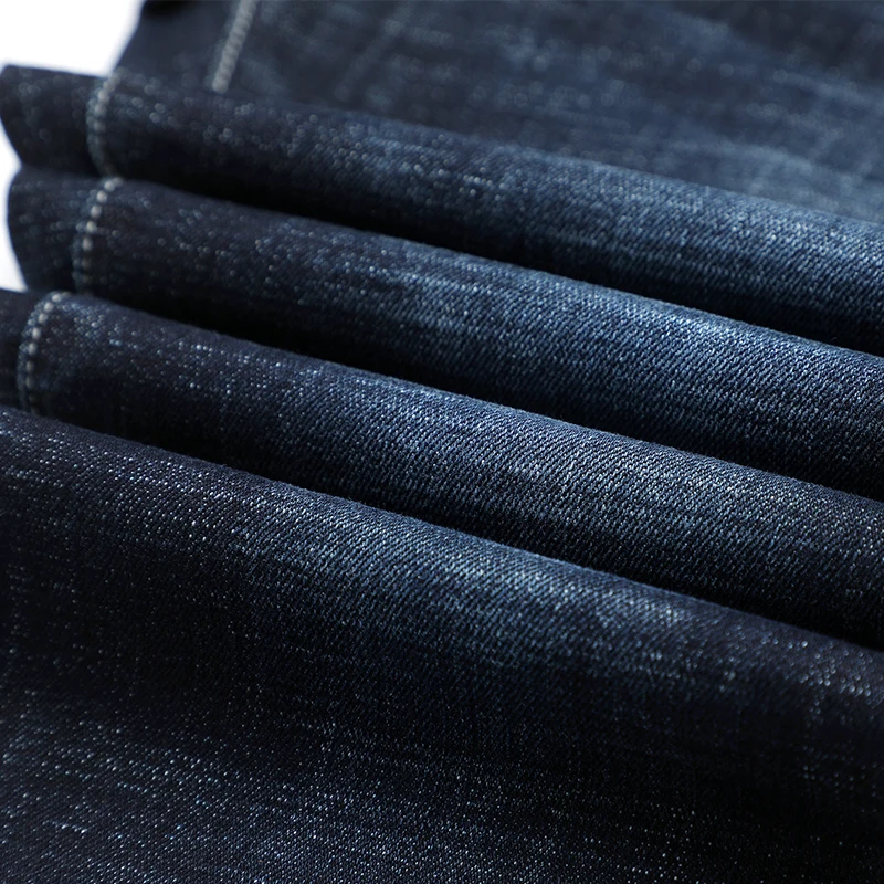 Fashion Business Casual Stretch Jeans Men Autumn Winter Skinny Mens Jeans Pants Famous Brand Denim Trousers 5