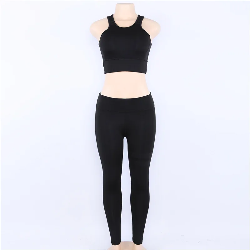 LJQlion 2019 спортивный костюм женский набор для йоги бюстгальтер топ комплект из 2 предметов женские брюки высокая Талия пуш-ап женские