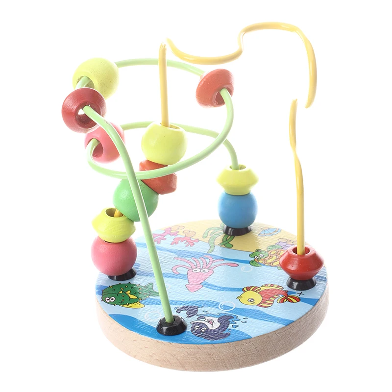 

Bead Masthead Maze Wooden Educational Toy Developmental Developmental Toys For Kids Children Cute Kid Baby montessori brinquedos