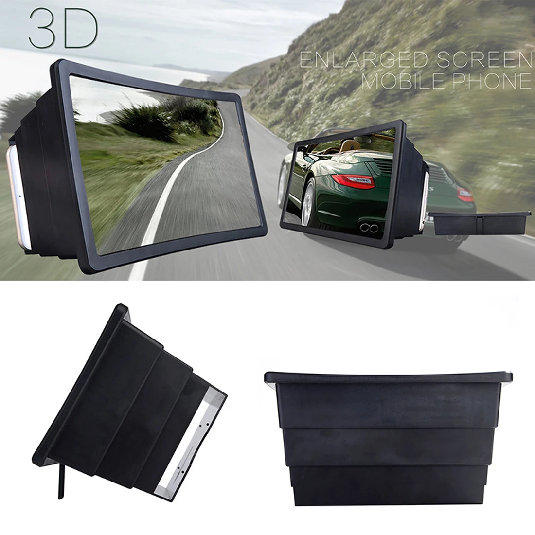 

Universal Mobile Phone Screen Magnifier Holder Enlarge Cell Phone Display Stand