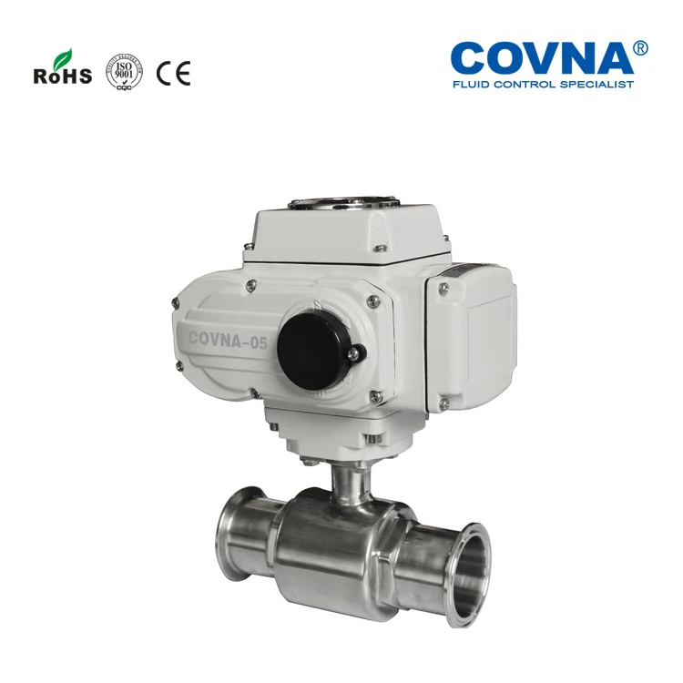 DN15 1/2(19 мм) Электрический Управление санитарно-2 способа шаровой клапан