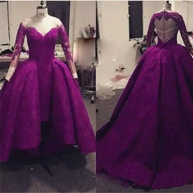 High low dresses plus size purple bell sleeve queen west gap High low