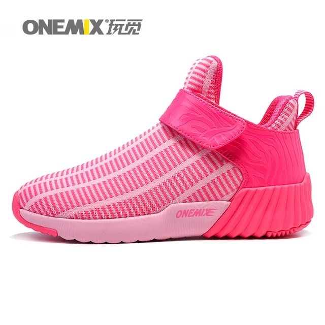 Onemix 2018 Wanita Sepatu Lari Untuk Wanita Tinggi Terbaik Jaring Bernapas Jejak Olahraga Luar Ruangan Merah Muda Pelatih Atletik Berjalan Sneaker Running Shoes Women Running Shoesrunning Shoes For Women Aliexpress