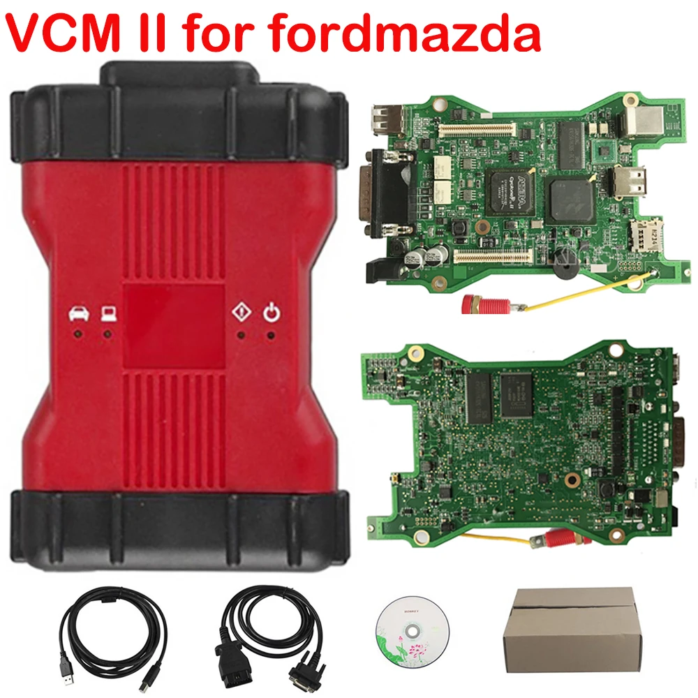 

2019 New VCM 2 Dianostic Scanner VCM II IDS V101 V96 V86 Diagnostic Tool IDS VCM II VCMII Multi-language OBD2 Scanner