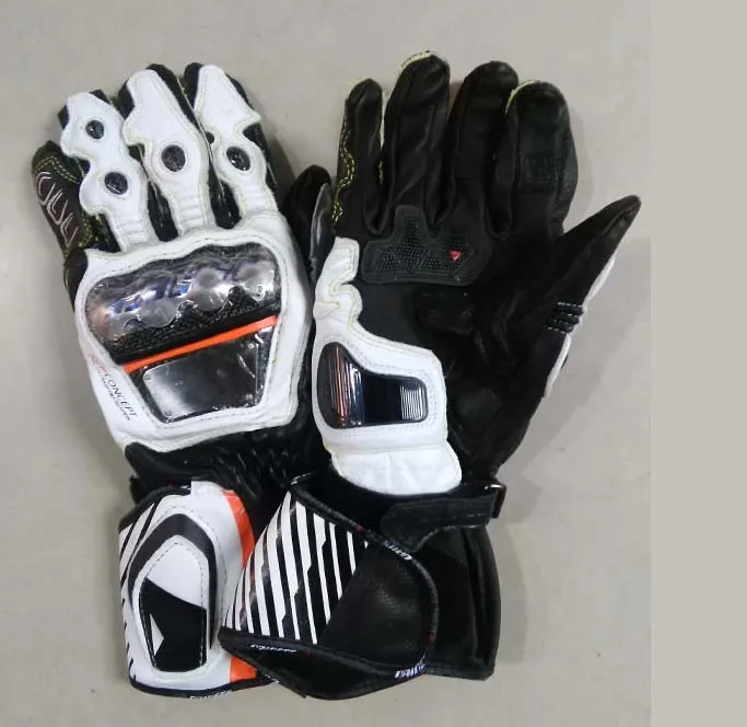 

Professional racing Long gloves Titanium Alloy Racing Car Motorcycle Warm Gloves for racers racing protections