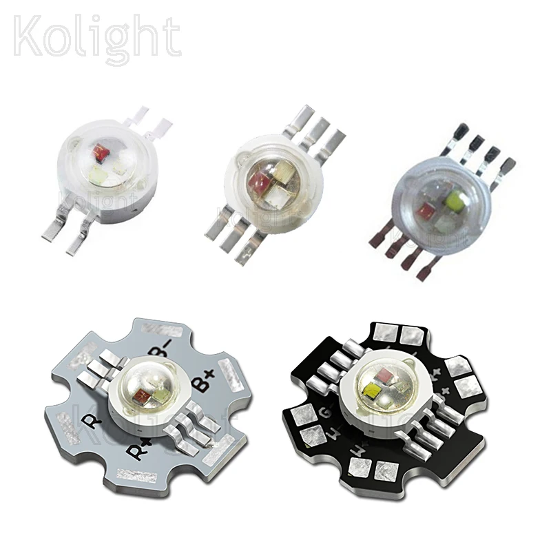 Rgb 1w 3w High Power Led 4w 12w Rgbw High Quality Led Diode With 4pins