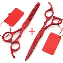 5,5 6,0 дюймов 440C волосы филировочные ножницы резка Парикмахерские ножницы набор Инструменты для укладки