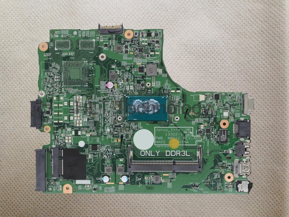 HOLYTIME اللوحة المحمول لديل Vostro 15 3549 V3549 NXCCW CN-0NXCCW 3205U CPU 13302-1 برنامج العمل والميزانية: MRF1C 100% اختبار
