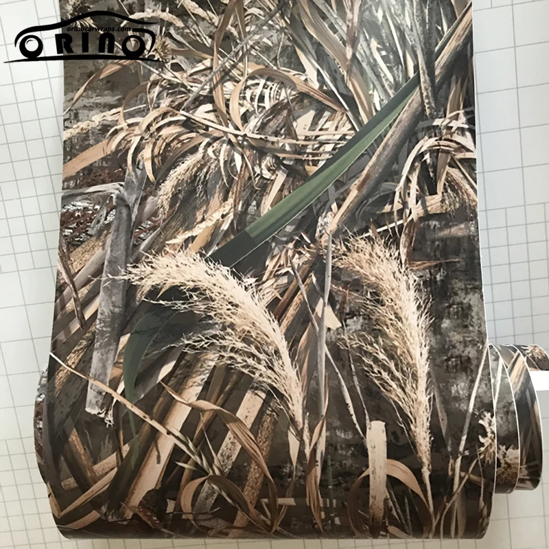 20CMX150/200/300 см тень травы Realtree камуфляж виниловая пленка Обёрточная бумага с воздушных пузырьков ПВХ для автомобиля на клеящейся основе под заказ Стикеры наклейка для охоты