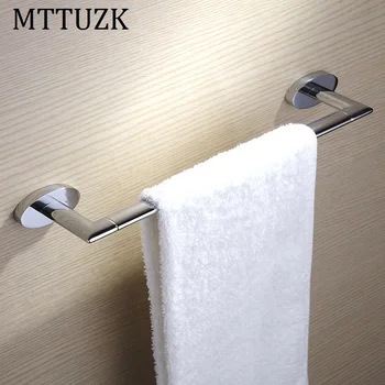 

MTTUZK Bathroom towel bar solid all copper towel rack single rod Towel hanging towel ring Bathroom accessories free shipping1509