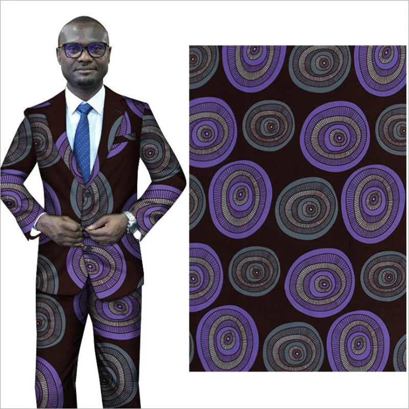 Me-dusa новейшая фиолетовая африканская восковая штамповка ткань хлопок Hollandais воск платье костюм Ткань 6 ярдов/шт высокое качество элегантный