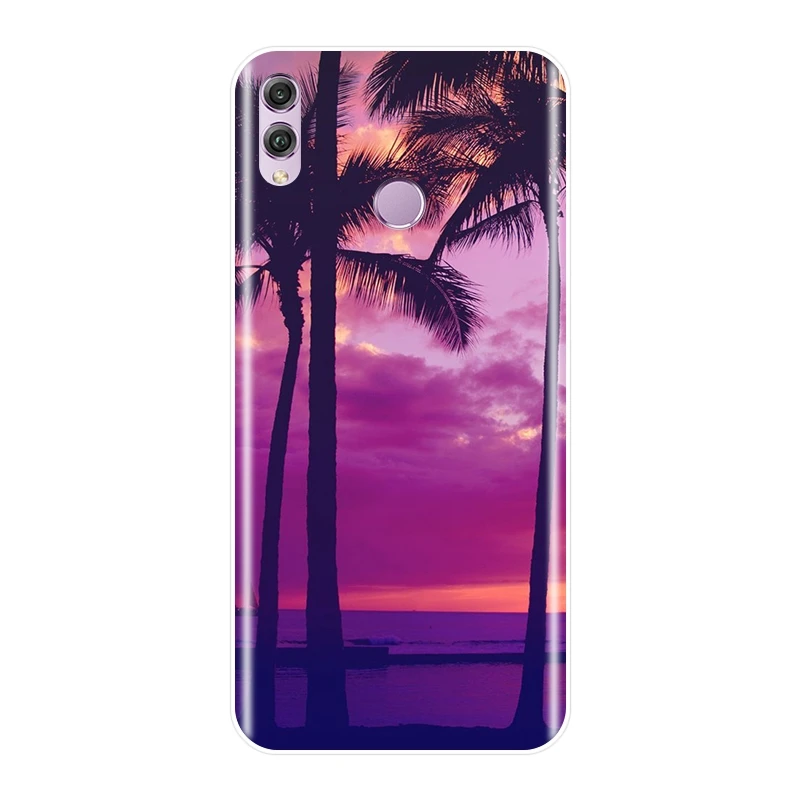 Чехол для телефона с изображением пляжной черепахи Huawei Honor 10 9 8 8X MAX 7 7S 7X 7A 7C Pro