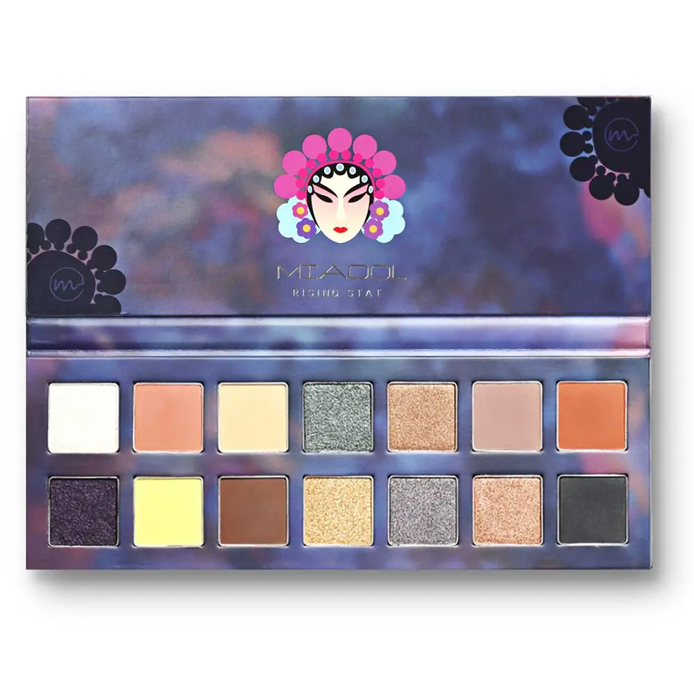 

Glitter Matte Cream Makeup Eyeshadow Pallette Fashion Pigmented shimmer Smoky Makeup Eyeshadow paleta de sombra Beauty Cosmetic