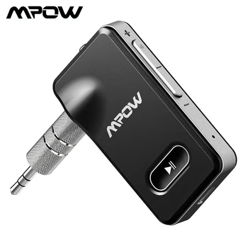

Mpow B129 Bluetooth 4.1 Receiver 3.5mm Quick Charge Receiver Audio Stereo Music Receiver Bluetooth Audio Adapter For Car