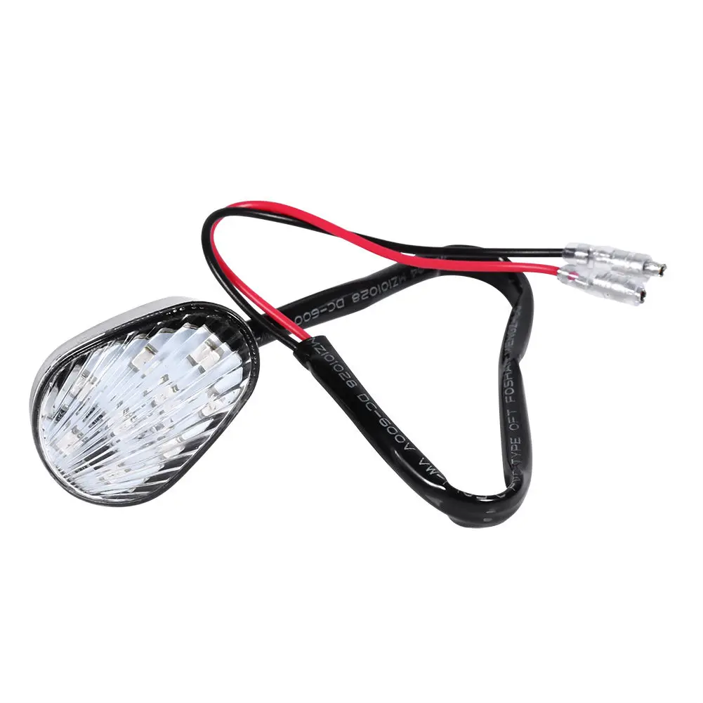 2pcs/set  Amber LED Turn Signal Indicator Light Flush Mount For  YZF R1 R6
