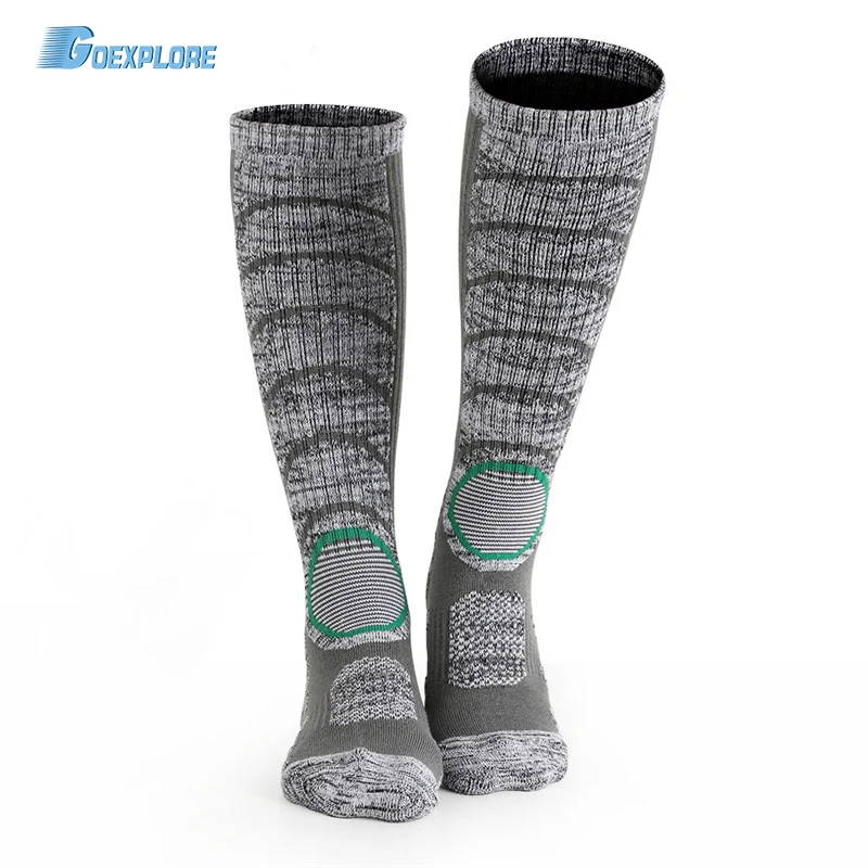 Goexplore 3 Pairs /lot Snow Ski Socks Winter Cycling Socks Men Women