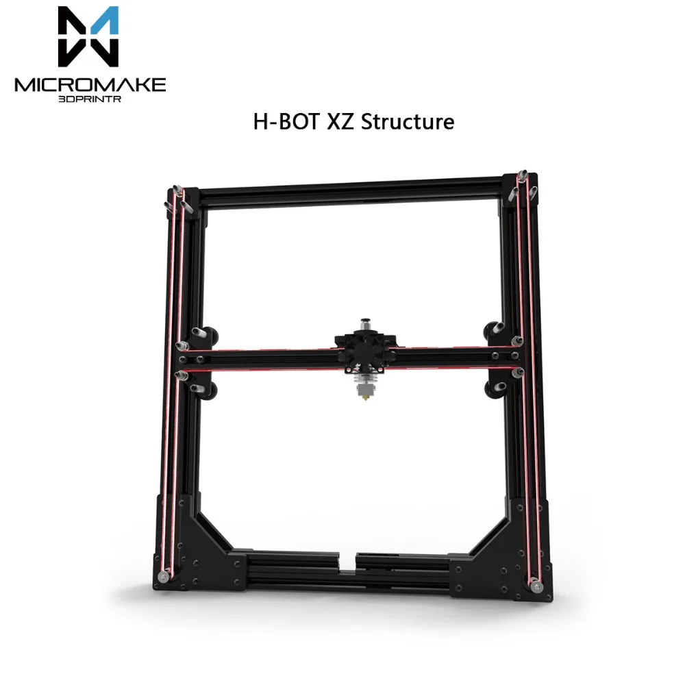 Micromake 3d принтер новый C1 с h ботом XZ структура большой размер печати 245*245*260 мм DIY