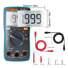 Best Price ANENG AN8004 multimetro Digital Multimeter Profesional Transistor Capacitor Tester esr lcr multi meter analog multimeter true rm Best Price ANENG AN8004 multimetro Digital Multimeter Profesional Transistor Capacitor Tester esr lcr multi meter analog multimeter true rm