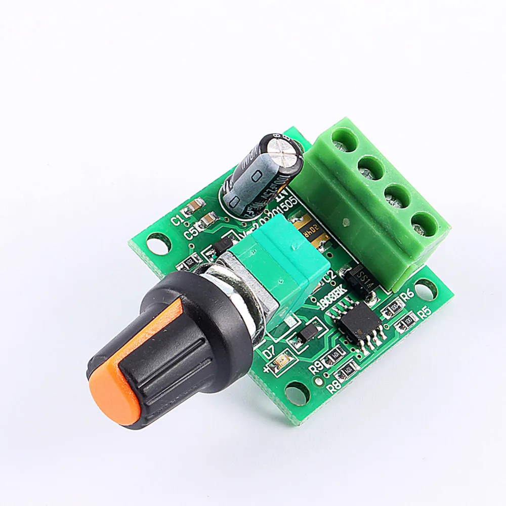 Low Voltage Dc 1.8v 3v 5v 6v 12v 2a Motor Speed Controller PWM 2PCS