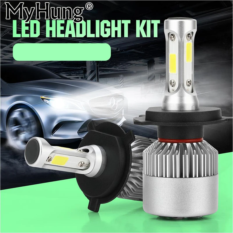 Myhung COB LED Headlight For Toyota FJ CRUISER Car LED Headlights Bulb