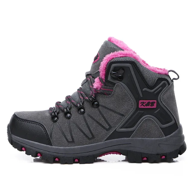 Botas de trabajo para mujer de invierno ALEADER zapatos de seguridad cómodos cálidos