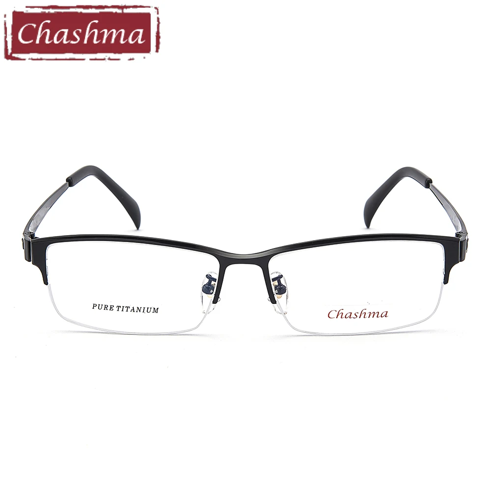 Мужские очки с длинными дужками Chashma оправа из чистого титана Gafas|temples eyeglasses|frame