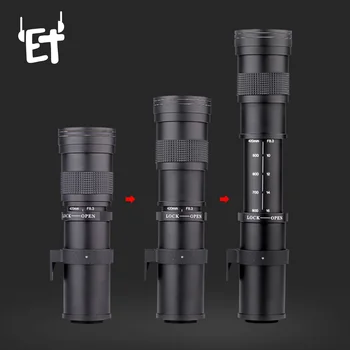 

420-800mm F/8.3-16 Super Telephoto Manual Zoom Lens Super Telephoto Len for Canon EOS DSLR Camera - Clearance Sale Now