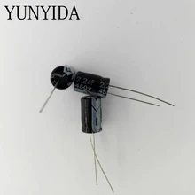 10 шт. 450 в 1 мкФ 2,2 мкФ 3,3 мкФ 4,7 мкФ 10 мкФ 22 мкФ Алюминий электролитический конденсатор с алюминиевой крышкой