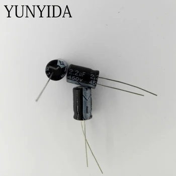 

10PCS 450V 1UF 2.2UF 3.3UF 4.7UF 10UF 22UF Aluminum Electrolytic Capacitor