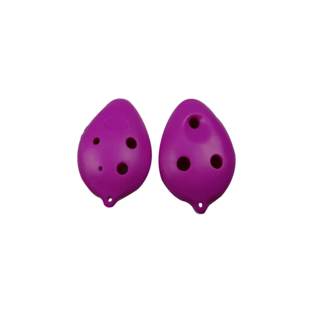 Colorful 6 Hole ABS Plastic Treble C Ocarina for Beginner 6 Hole Ocarina