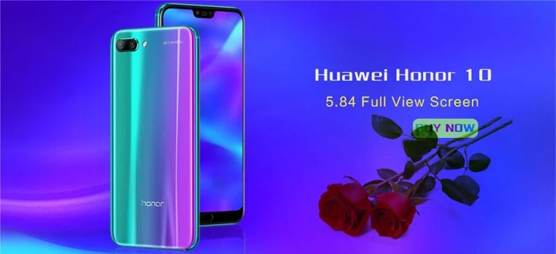 Глобальная прошивка Honor 9i 4G 64G/128G Android 8,0 Octa Core 5,84 дюймов Kirin 659 2280x1080 FHD+ отпечаток пальца фронтальная 16.0MP