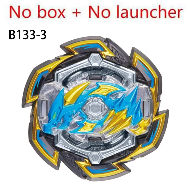 Новейшие Beyblades Топы burst Toys Arena s Toupie B-131 пусковые установки металлические Avec Lanceur Бог игрушка волчок - Цвет: B133-3 No launcher