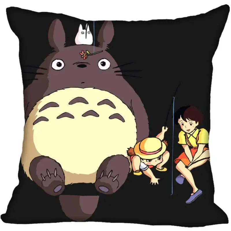 Индивидуальный квадратный Чехол на подушку My Neighbor Totoro индивидуальный чехол