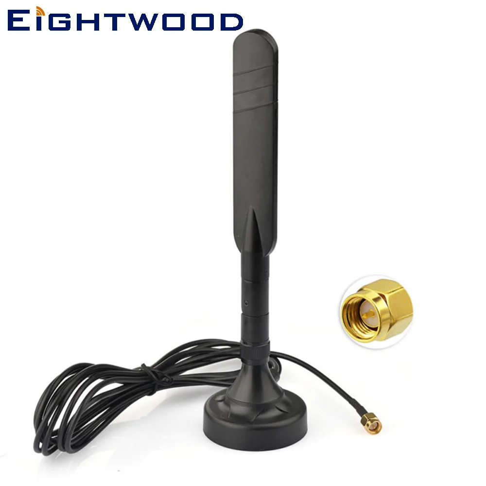 Eightwood 4G LTE 5dBi SMA Antenna Compatible for BolyGuard LTL Reconyx