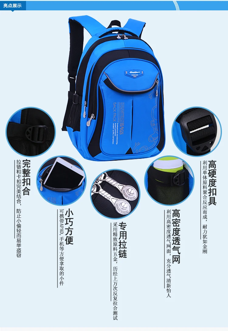 Puimentiua детские школьные рюкзаки для девочек и мальчиков нейлоновый водонепроницаемый детский Ранец школьный рюкзак Mochila Escolar вместительный рюкзак