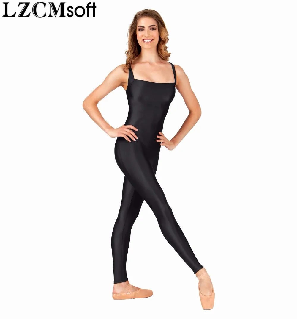 Ballet Leotard Women Nylon Tank Unitard