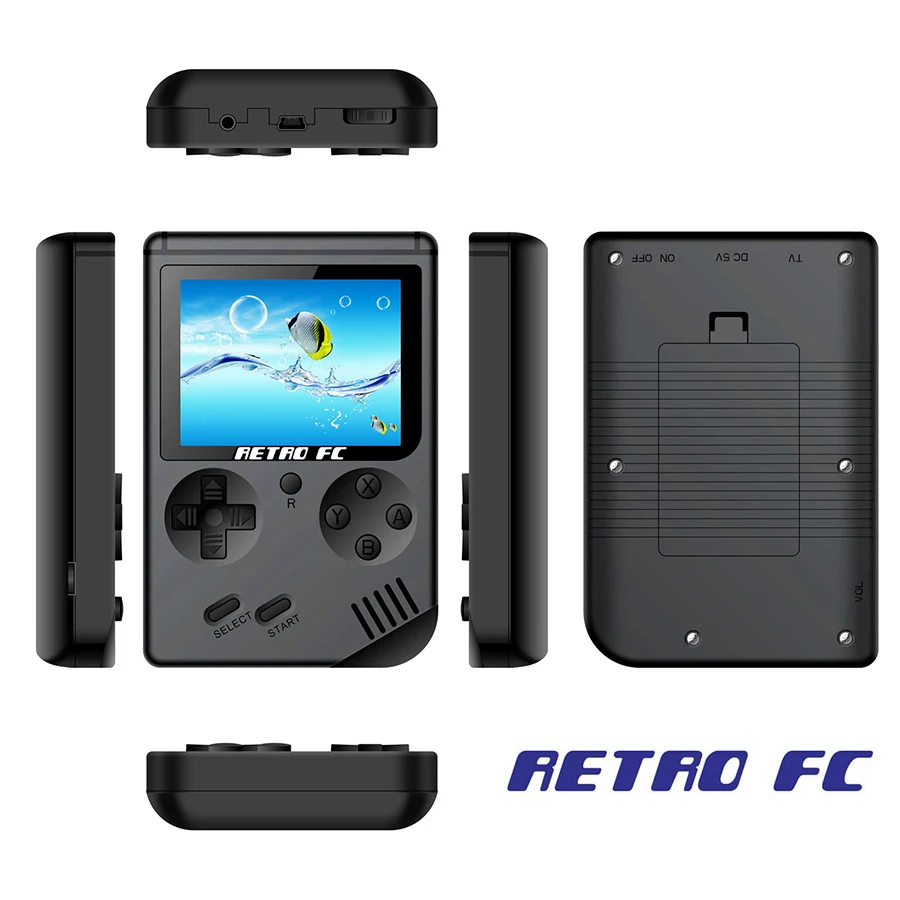 Retro FC 168 in 1 Video Game Console Games VS BittBoy Pocketgo Consola Retro Game Mini Handheld Players 8 Bit Classic Gamepad