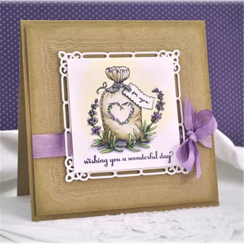 

Eastshape Metal Cutting Dies Scrapbooking For Card Making Embossing Cuts Dies New 2019 Craft Square Pattern Frame Dies